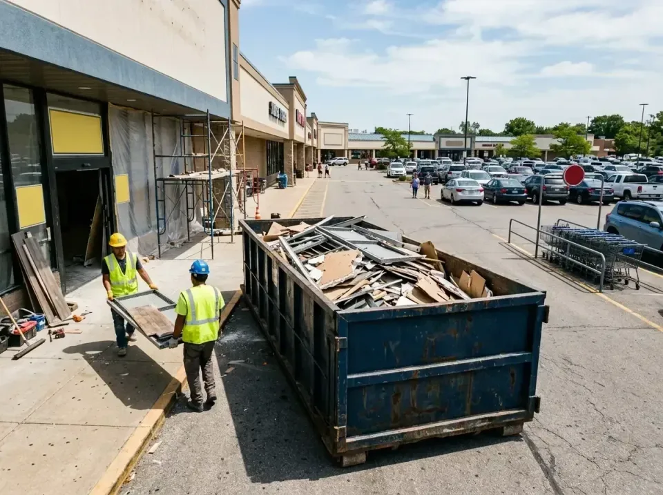 retail-store-renovation-debris-003 — frequently asked questions, Roll-off Dumpster Rentals in Sugarland Run, VA